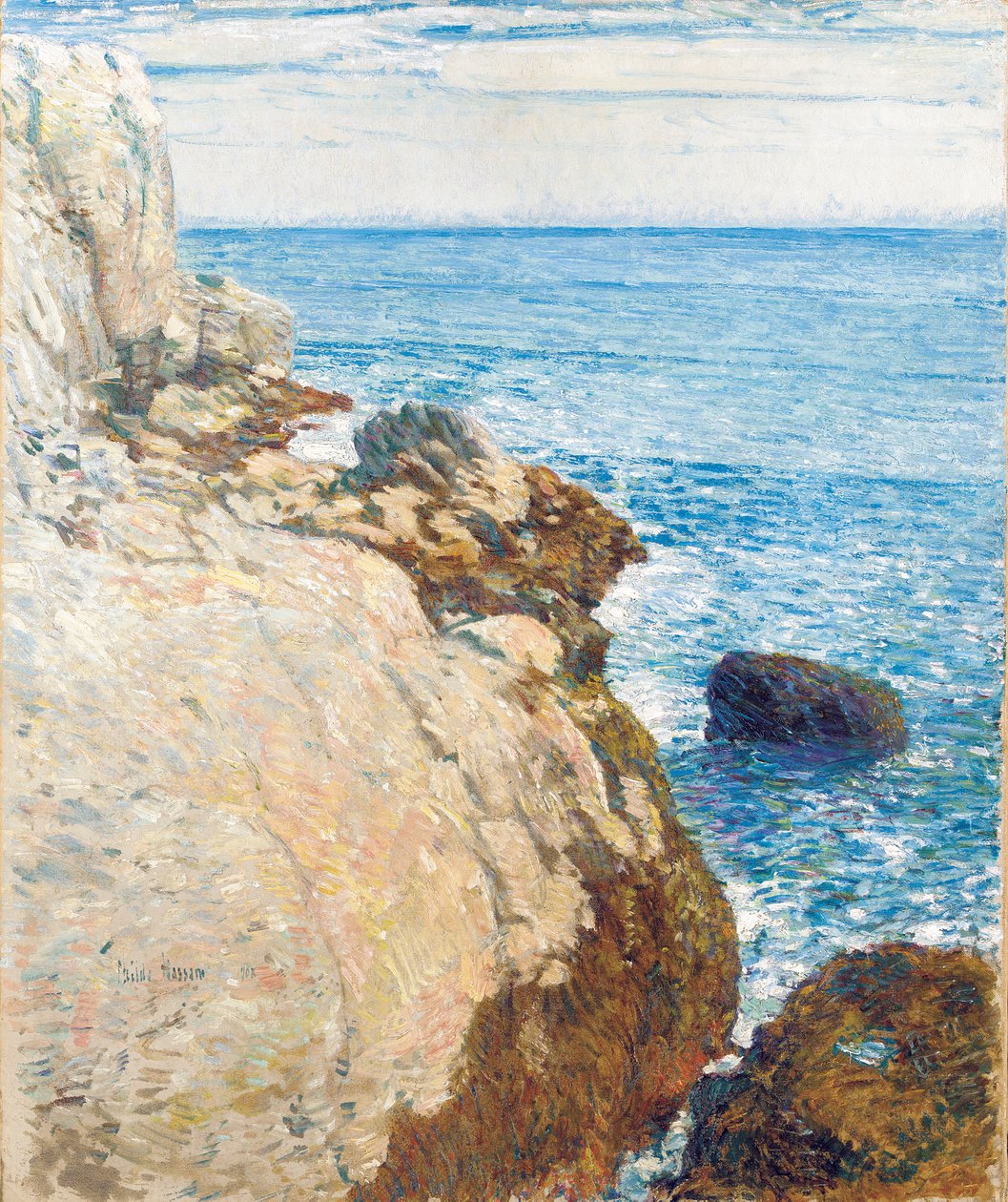 Wschodni Przylądek, Appledore - Wyspy Ławicy autorstwa Childe Frederick Hassam