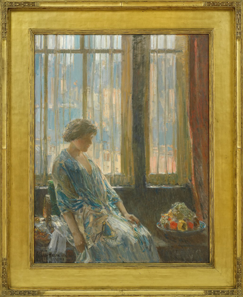 Okno Nowego Jorku autorstwa Childe Frederick Hassam