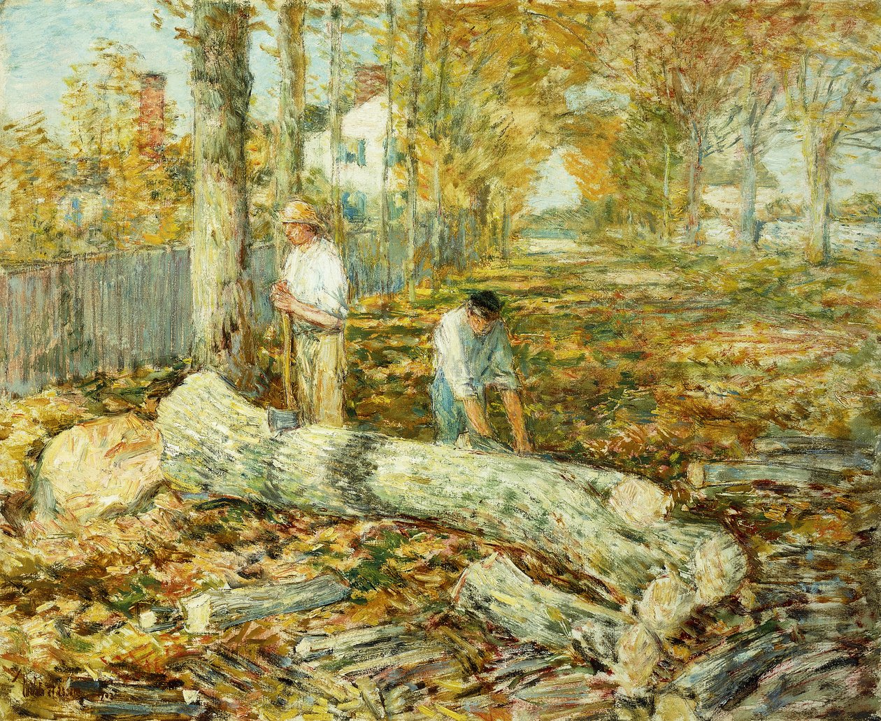 Drwale (Stary Wiąz) autorstwa Childe Frederick Hassam