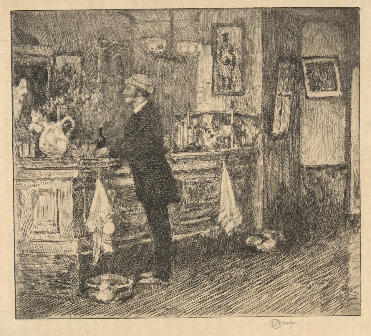 Bar Nowej Anglii autorstwa Childe Hassam