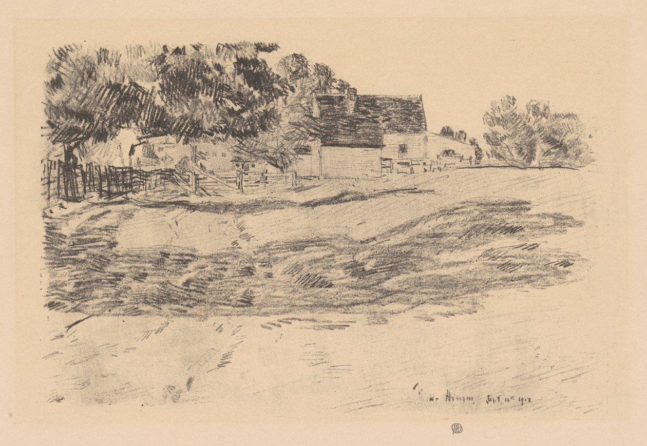 Popołudniowe cienie autorstwa Childe Hassam