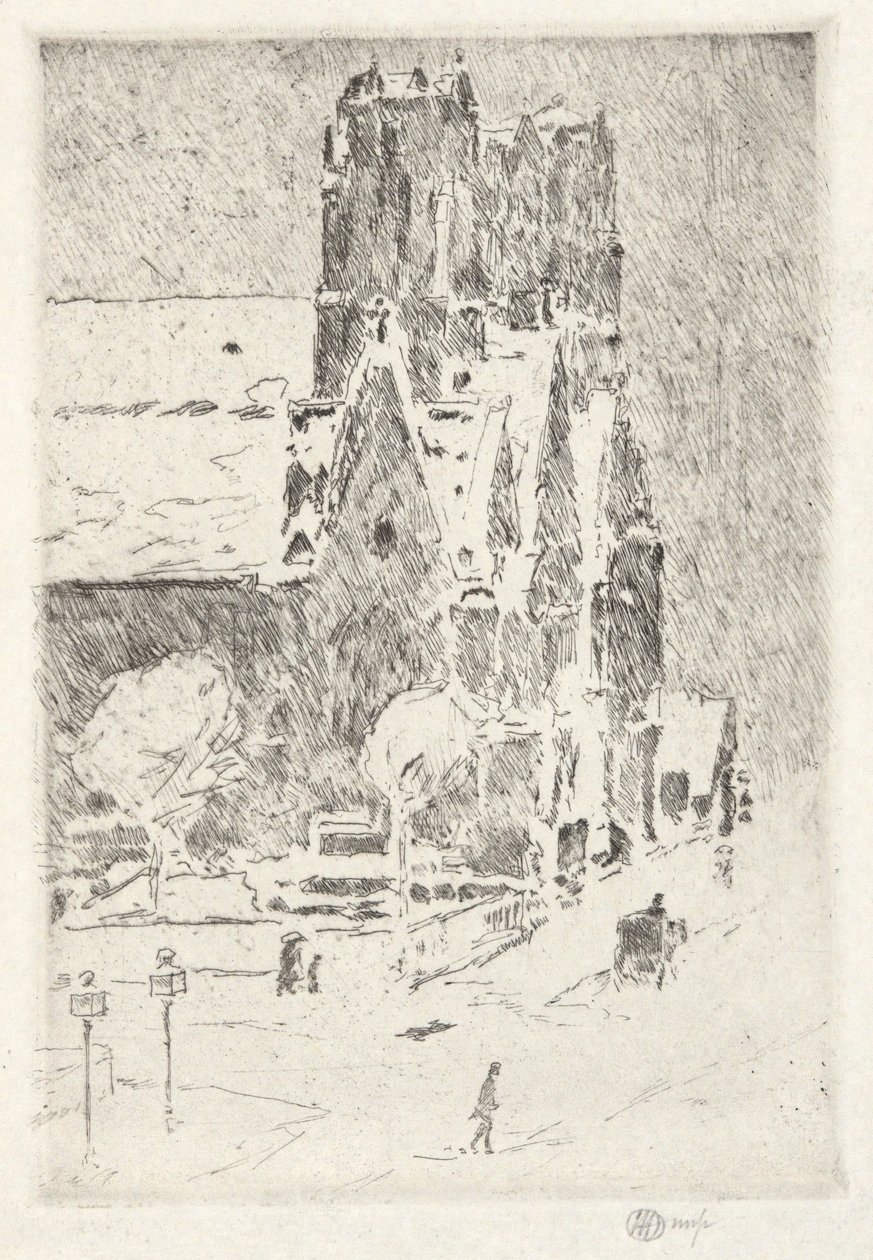 Kalwaria w Śniegu autorstwa Childe Hassam