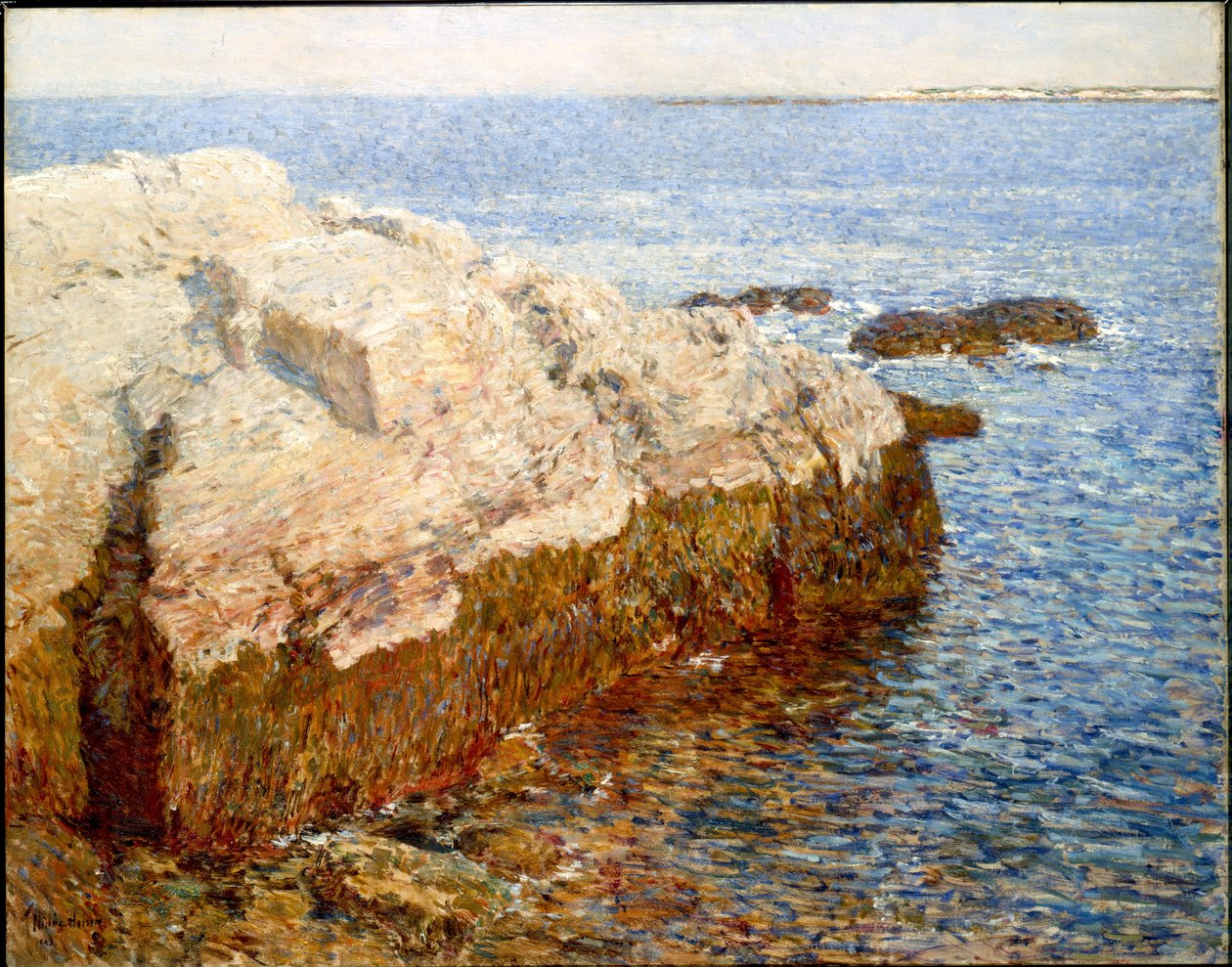 Skała na klifie - Appledore autorstwa Childe Hassam