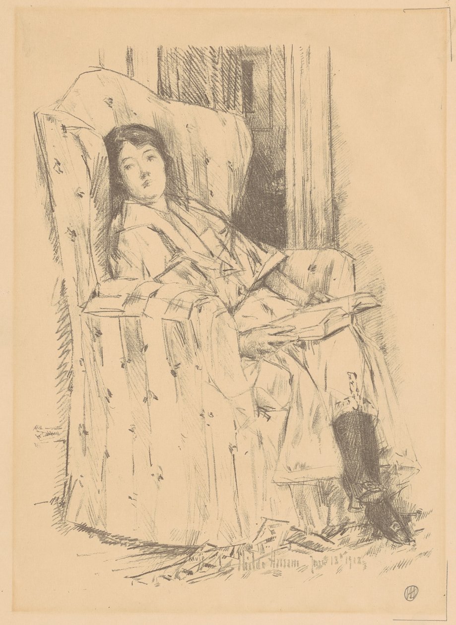 Deszybacja autorstwa Childe Hassam
