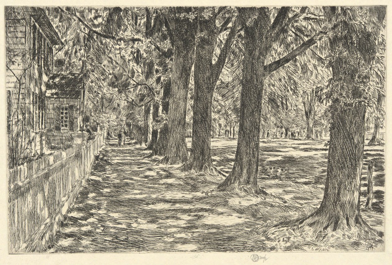 Easthampton, 1917 autorstwa Childe Hassam