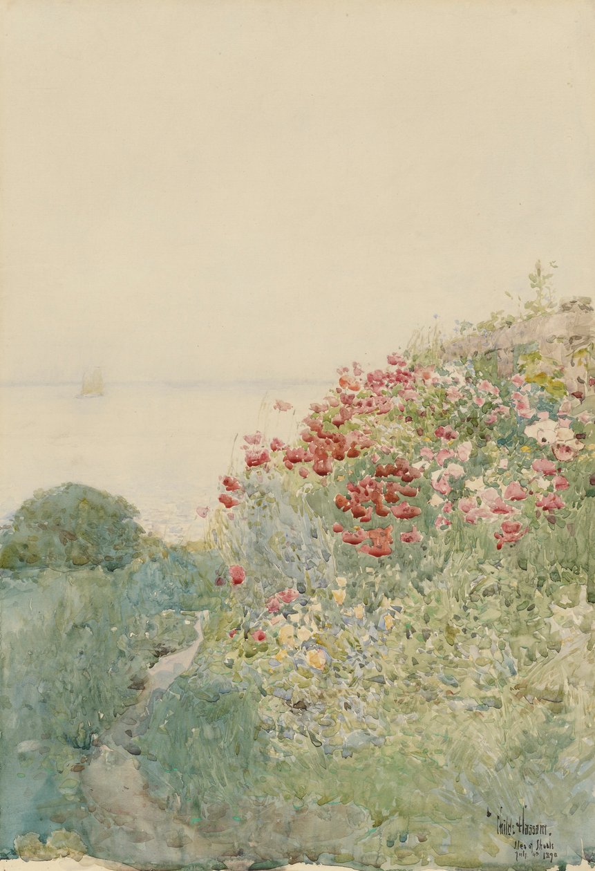 Pole Maków, Wyspy Ławicy autorstwa Childe Hassam