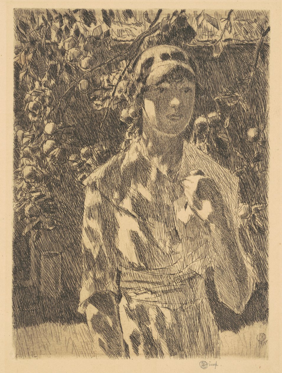 Helen Burke autorstwa Childe Hassam