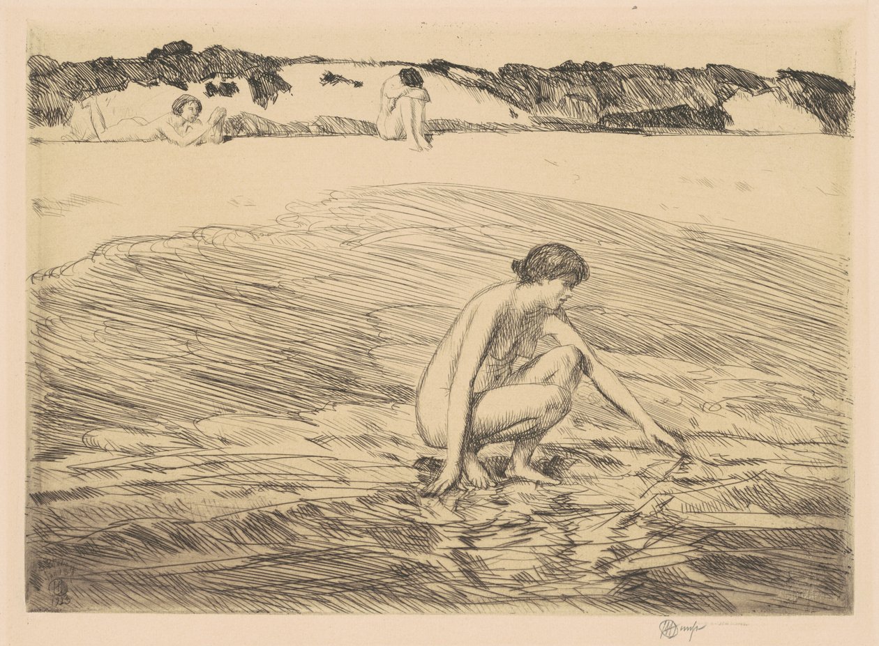 Przypływ, Montauk autorstwa Childe Hassam