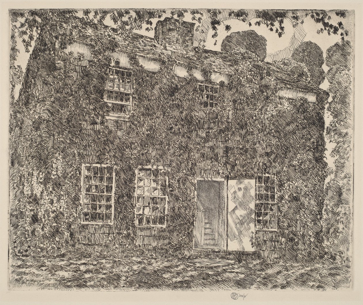 Dom „Home Sweet Home”, nr 3, Easthampton autorstwa Childe Hassam