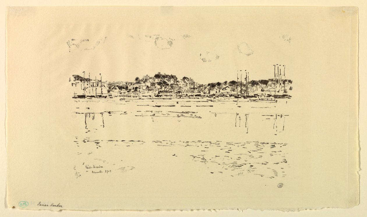 Wewnętrzny port autorstwa Childe Hassam