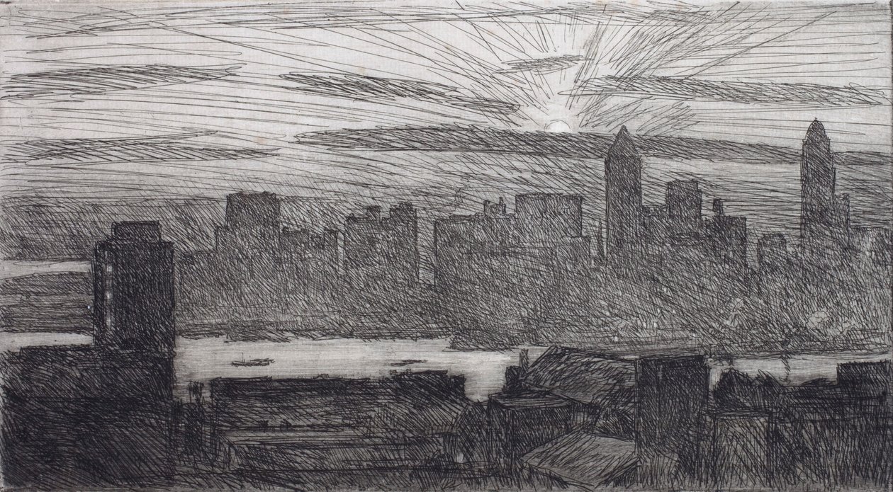 Manhattan autorstwa Childe Hassam