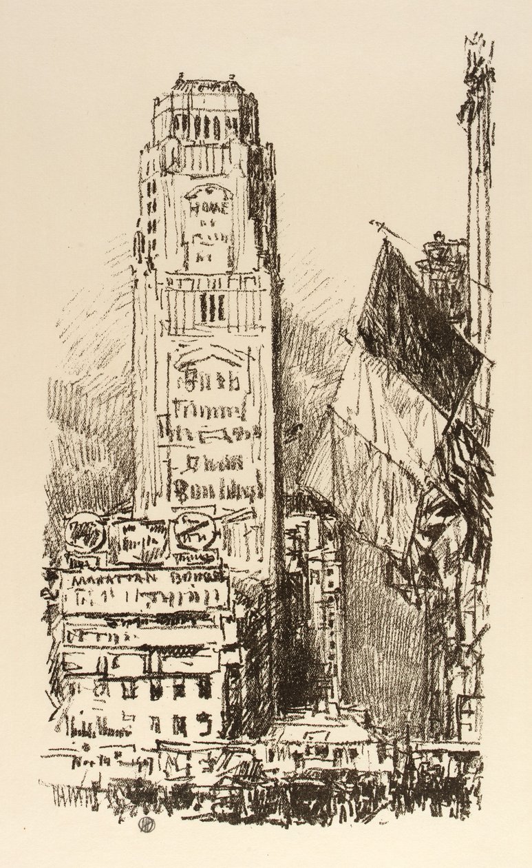 Nowojorski bukiet autorstwa Childe Hassam