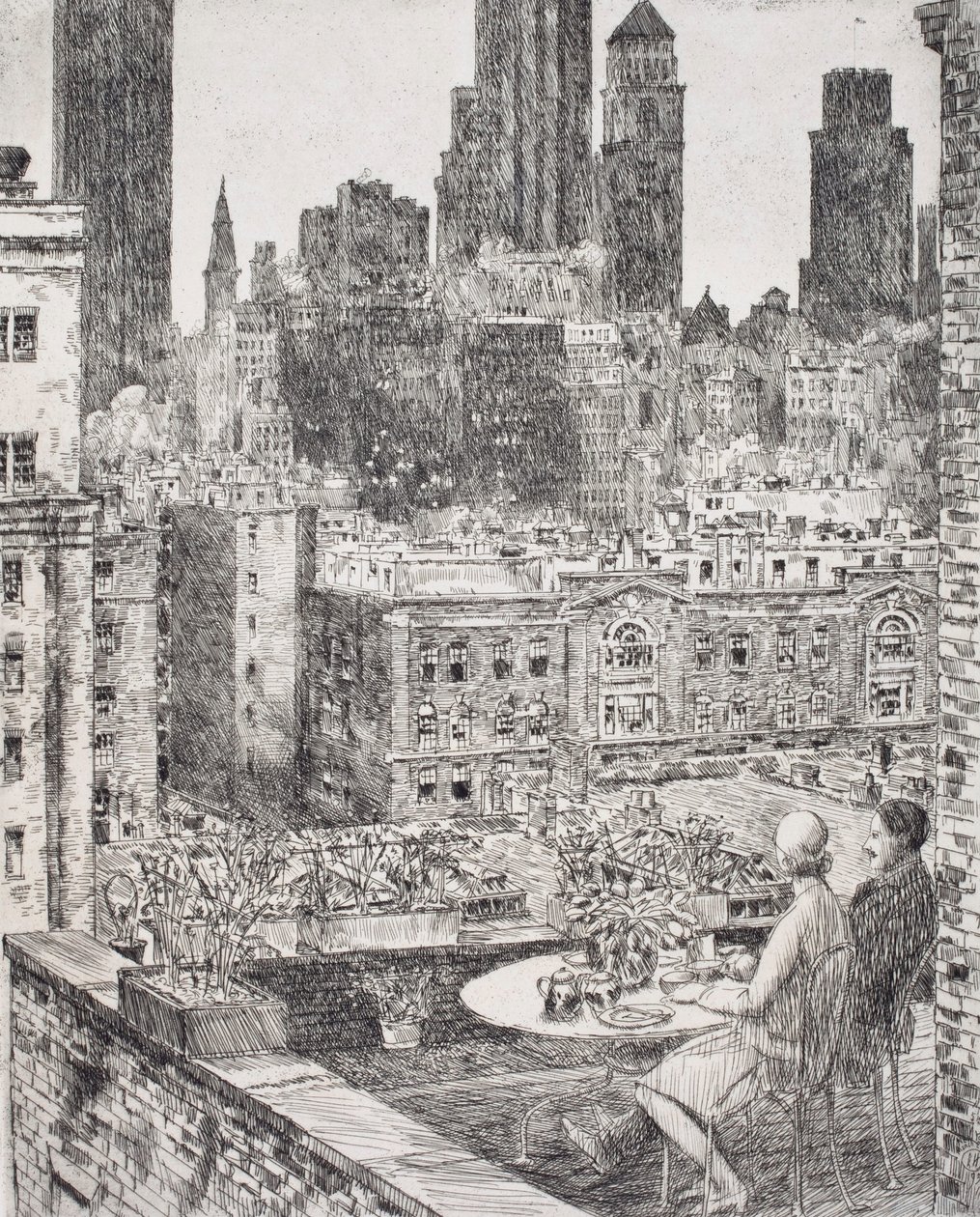 Nowy Jork, wiosna 1931 autorstwa Childe Hassam
