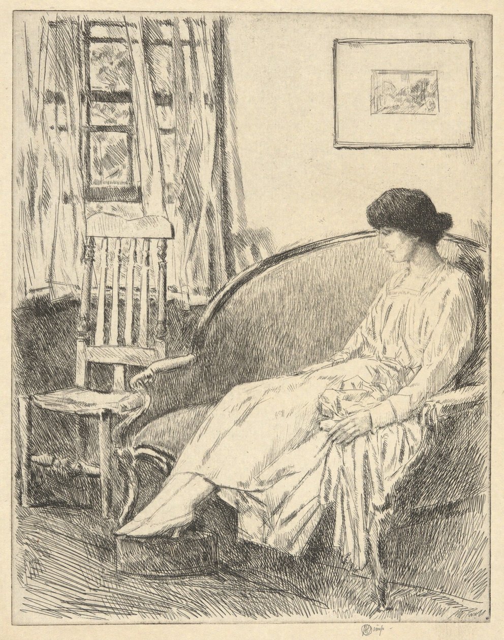 Otwarte okno autorstwa Childe Hassam