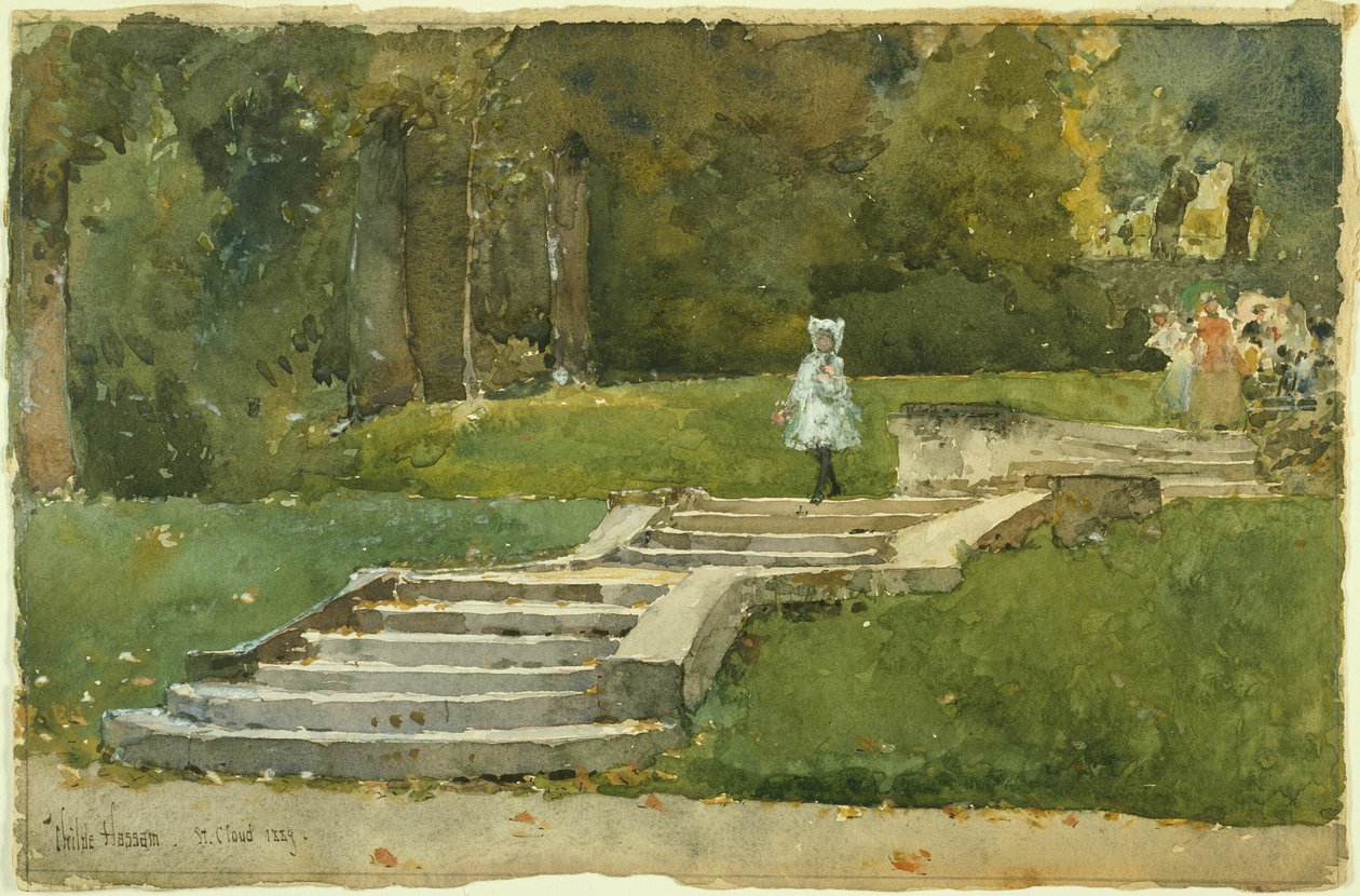 Saint-Cloud autorstwa Childe Hassam
