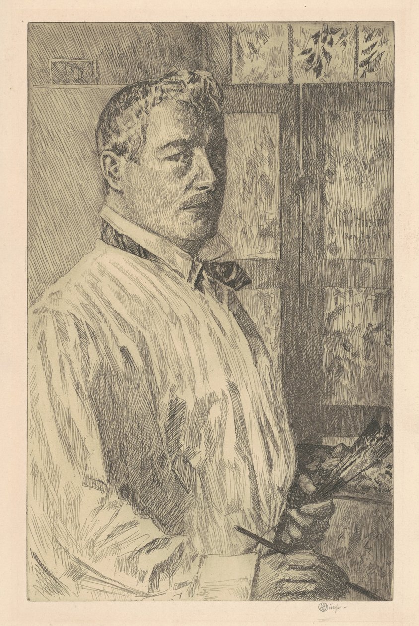 Autoportret autorstwa Childe Hassam