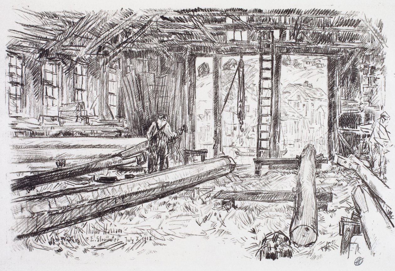 Spar Shop, Gloucester autorstwa Childe Hassam