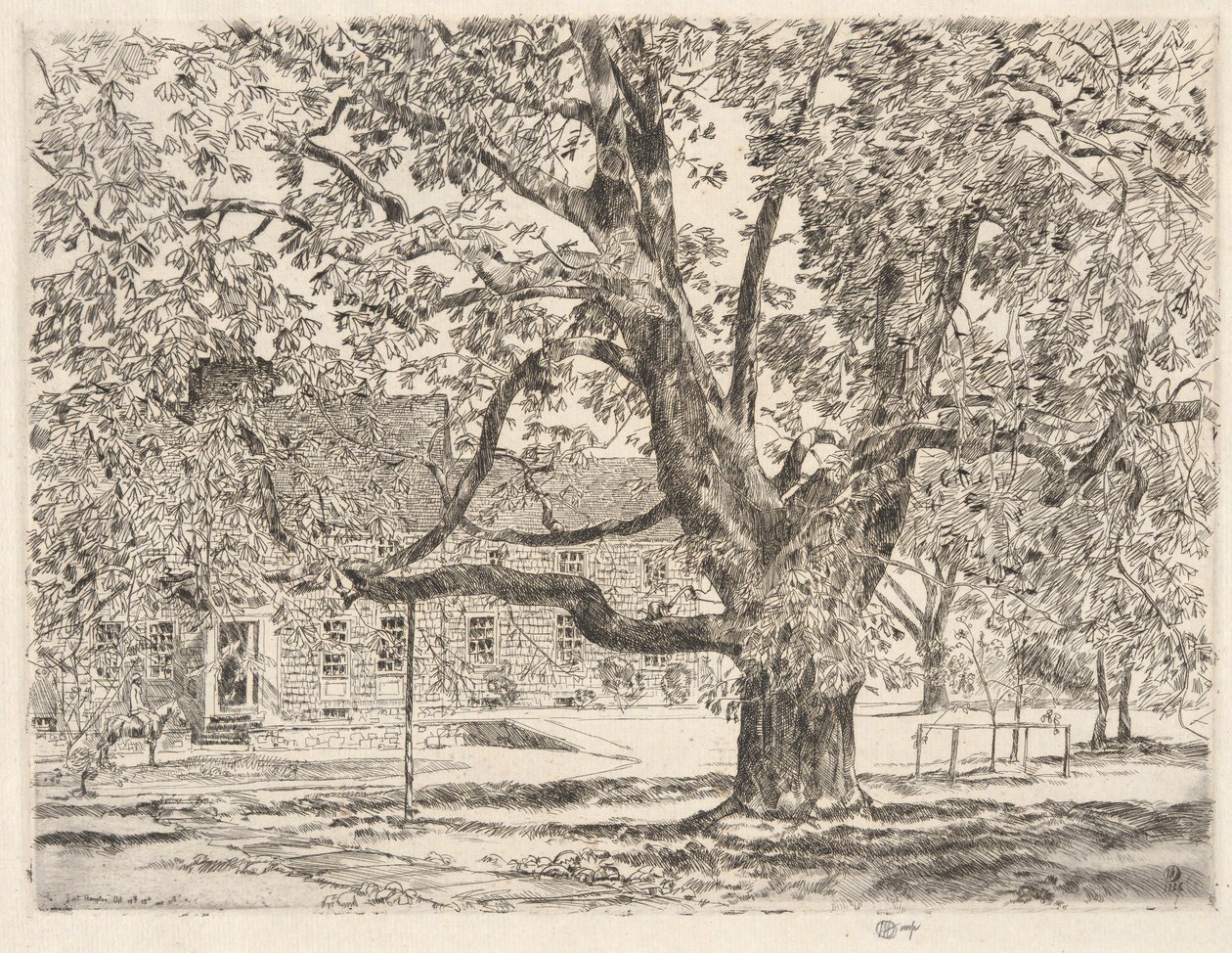 Kasztanowiec, Easthampton autorstwa Childe Hassam