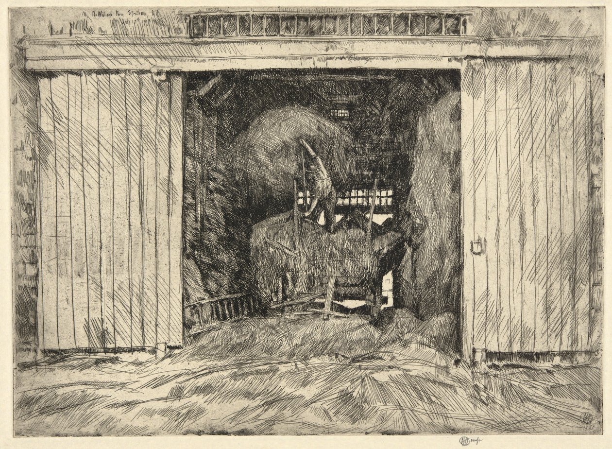 Farma Whitcomb, Stratham, N.H., 1920 autorstwa Childe Hassam