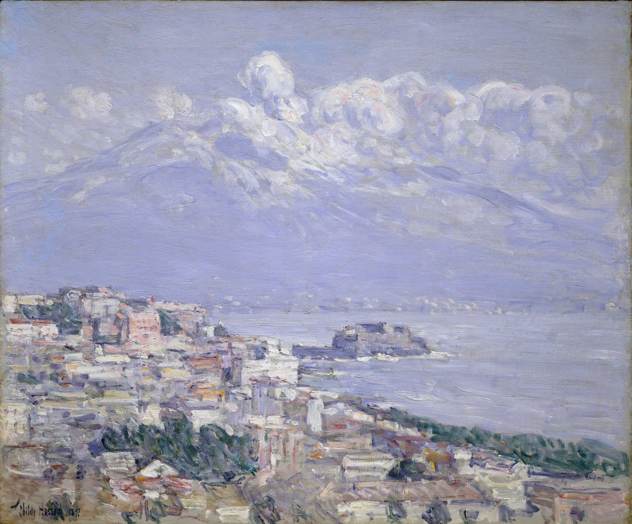 Wezuwiusz autorstwa Childe Hassam