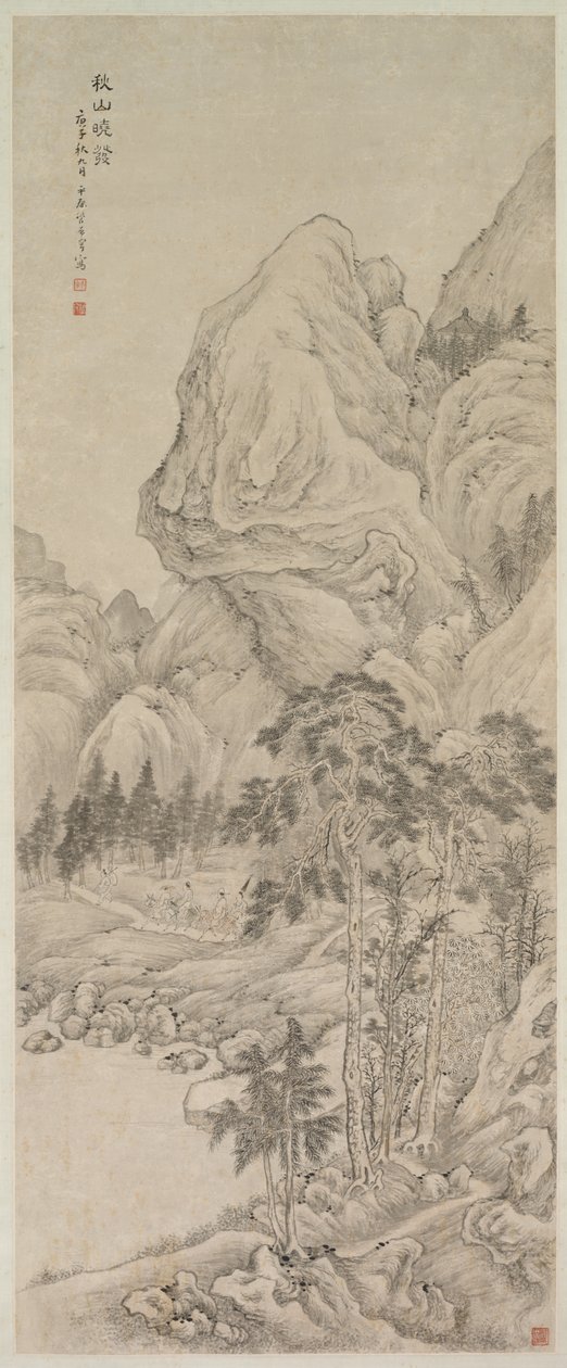 Krajobraz autorstwa China, Qing dynasty