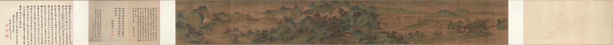 Krajobraz, Pałac Chmur autorstwa China, Qing dynasty