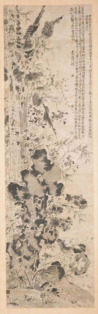 Szesnaście kwiatów autorstwa Chinese Xu Wei