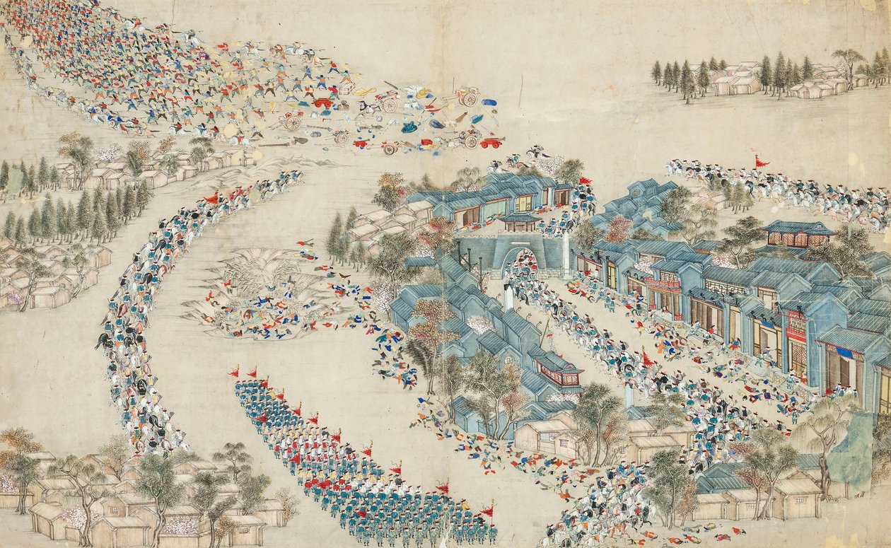 Rebelia Taipingów po 1864 r. autorstwa Chinese Master.