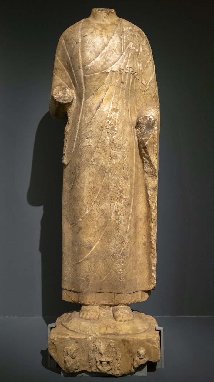 Budda. Północne Chiny, północna dynastia Qi autorstwa Chinese School