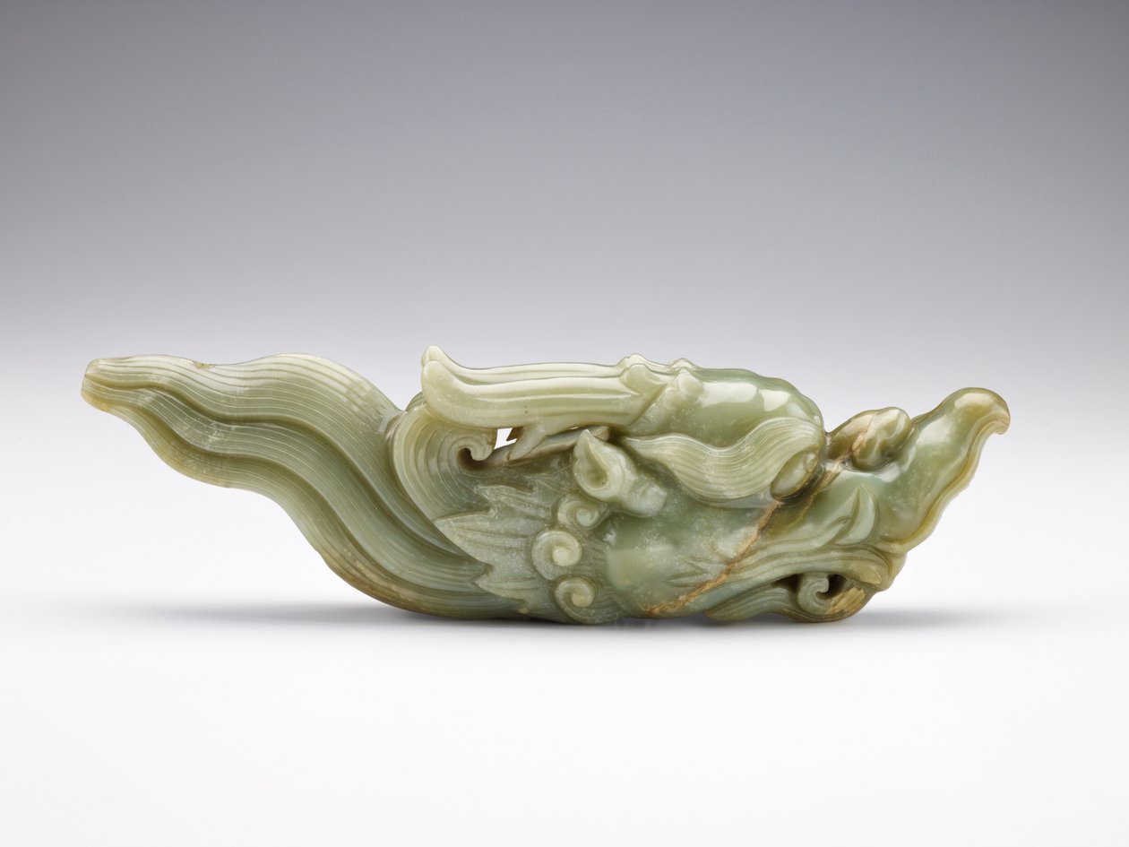 Zwieńczenie w postaci głowy smoka, 1279-1368 autorstwa Chinese School