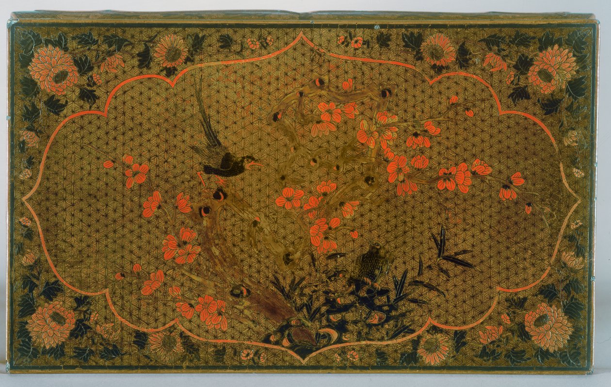 Blat Kang (lakierowane drewno) (patrz również 272137) autorstwa Chinese School