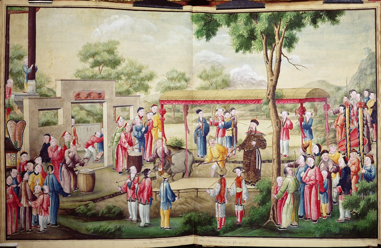 Święto orki w Chinach (wc na papierze) autorstwa Chinese School