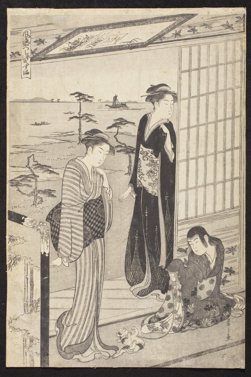 Dobrze autorstwa Chobunsai Eishi