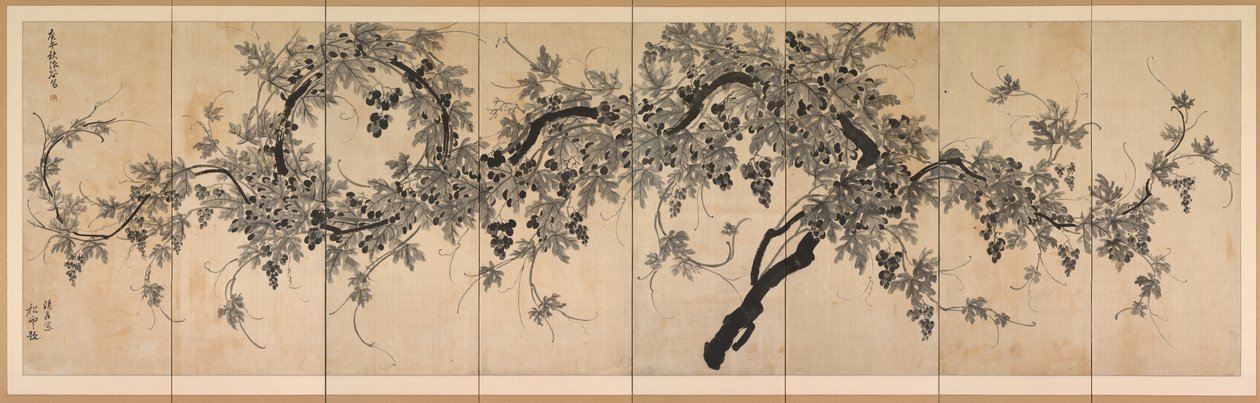 Winorośl autorstwa Choe Seok hwan