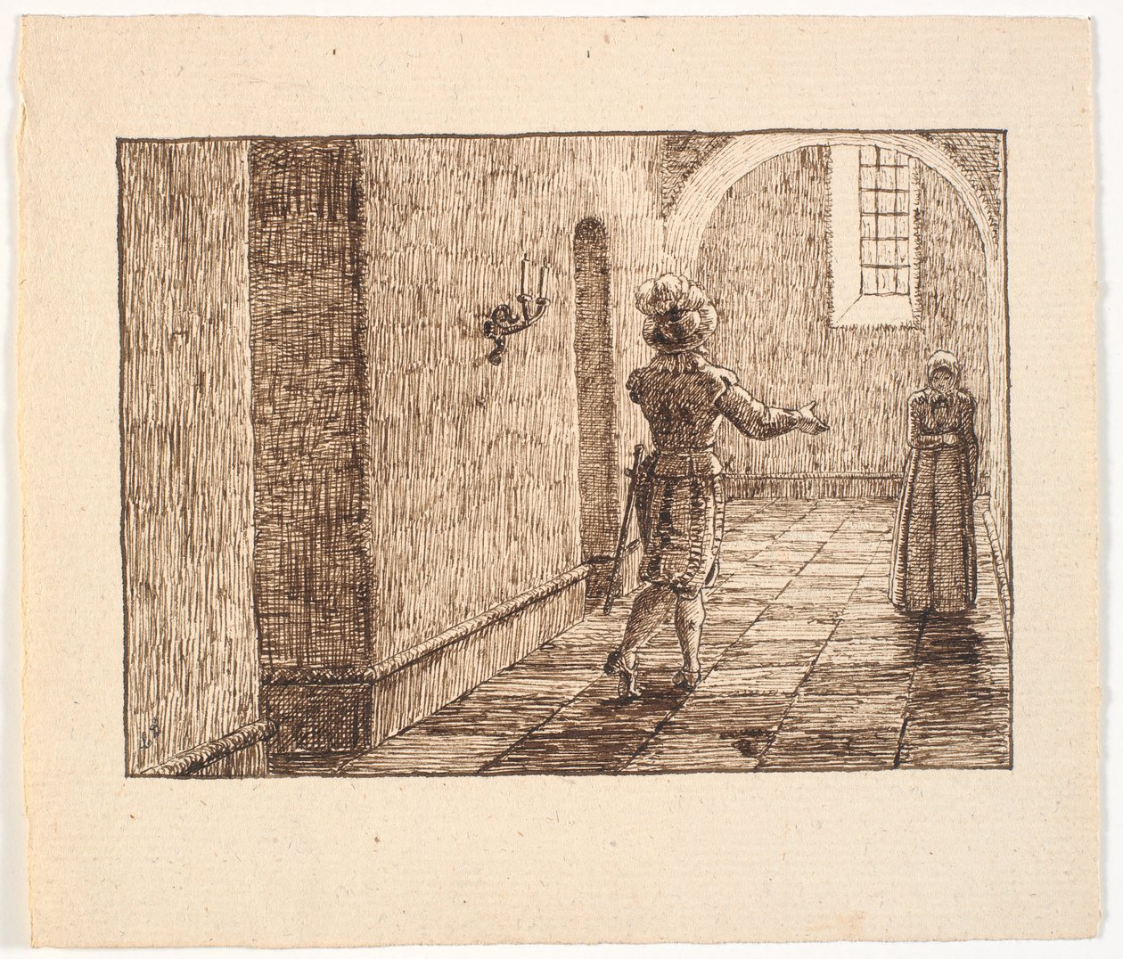 Ilustracja do św. św. Blicher, Trzy Święte Wigi autorstwa Christen Dalsgaard