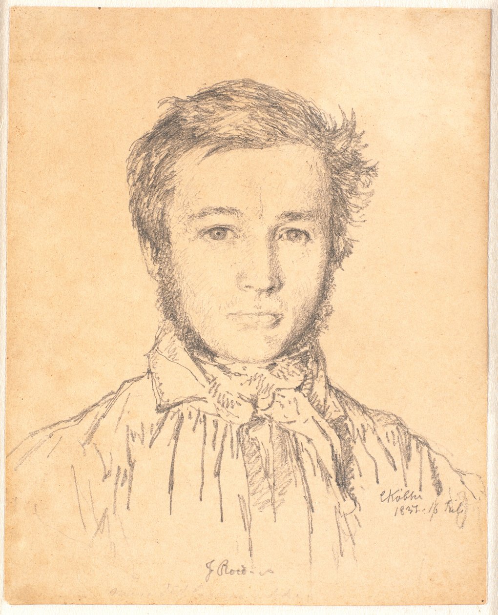 Portret Jørgena Roed autorstwa Christen Købke