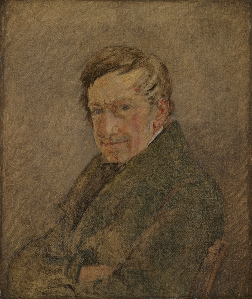 Portret malarza zwierząt C.D. Budynki autorstwa Christen Købke