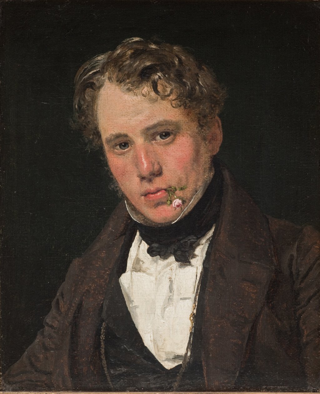 Portret malarza Wilhelma Marstranda autorstwa Christen Købke