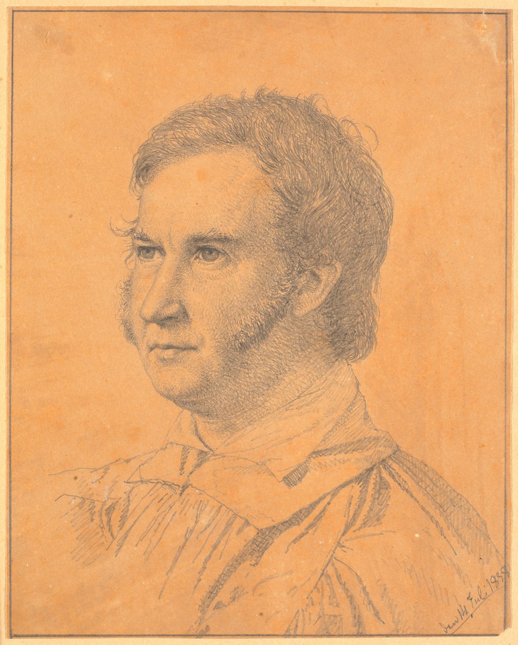 Portret Jacoba Georga Købke (radcy sprawiedliwości, fizyka fundacji w Nykøbing F.) autorstwa Christen Købke