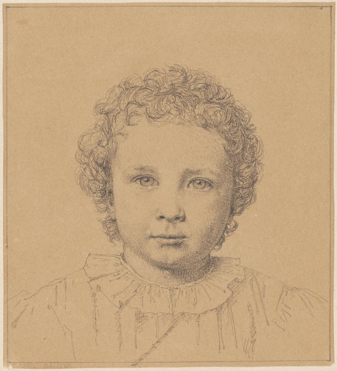 Carl [Ludvig Vilhelm Rømer] von Nutzhorn (1828-1899), minister spraw wewnętrznych i prokurator generalny, gubernator hrabstwa Vejle autorstwa Christen Købke