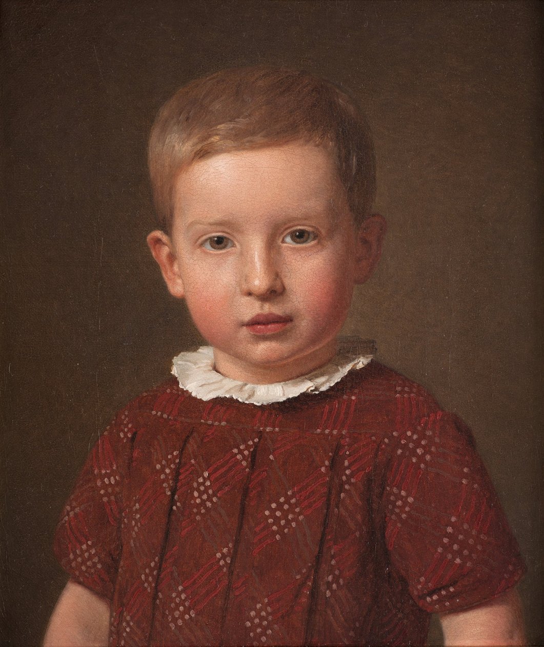 Johan Jacob Krohn, bratanek artysty, jako dziecko autorstwa Christen Købke