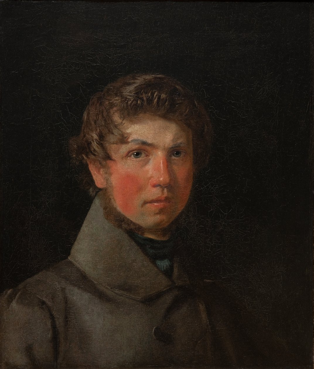 Autoportret, ok. 1833 (olej na płótnie) autorstwa Christen Schjellerup Kobke
