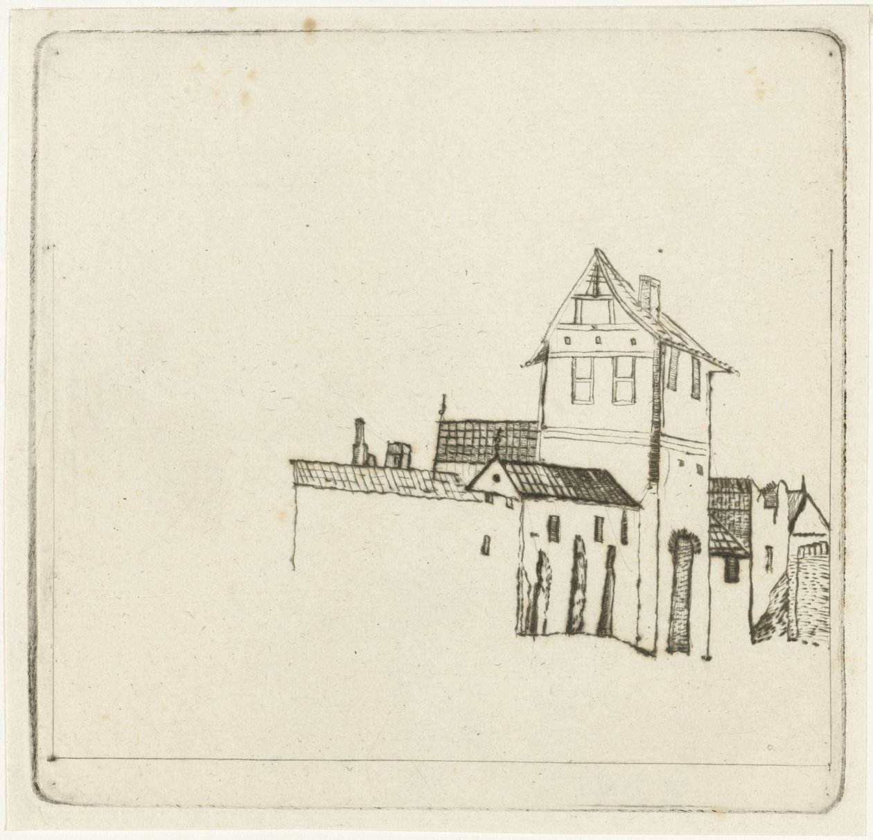 Mury miasta autorstwa Christiaan Friedrich Ruppe