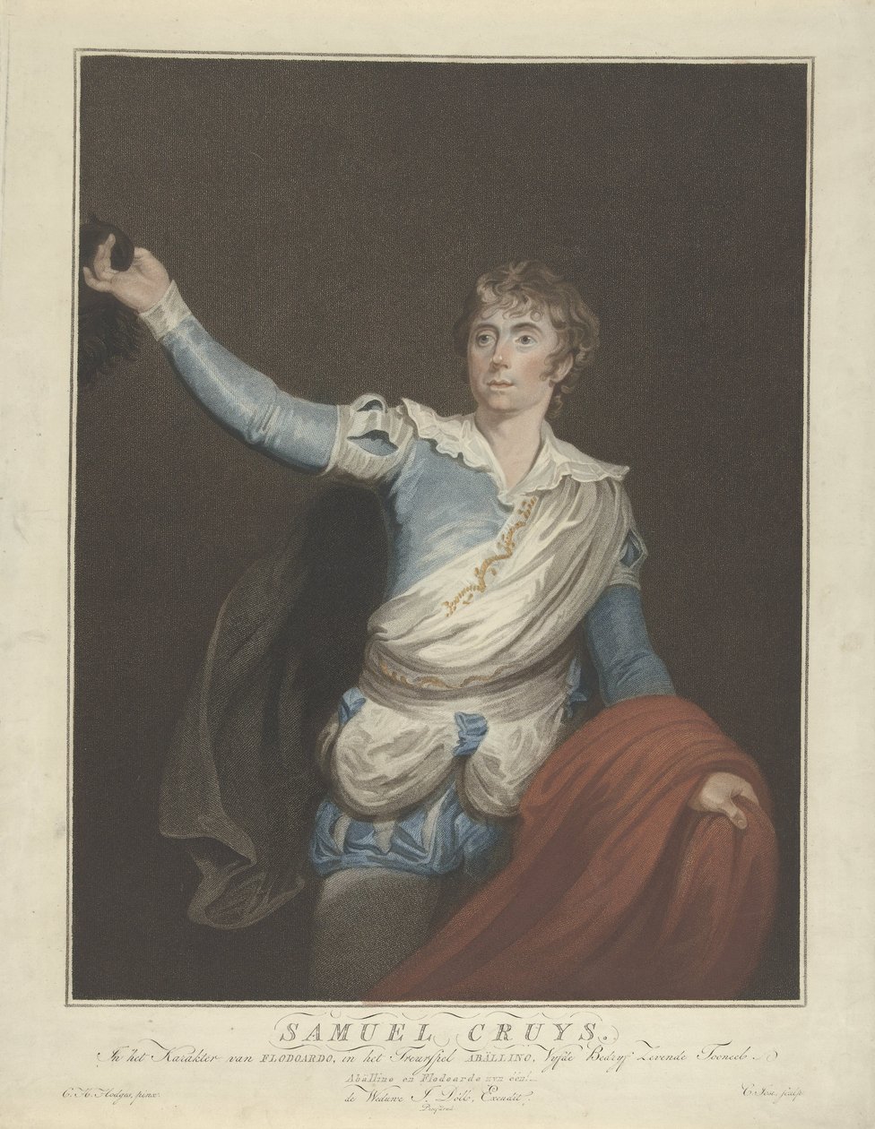 Portret van Samuela Cruysa autorstwa Christiaan Josi