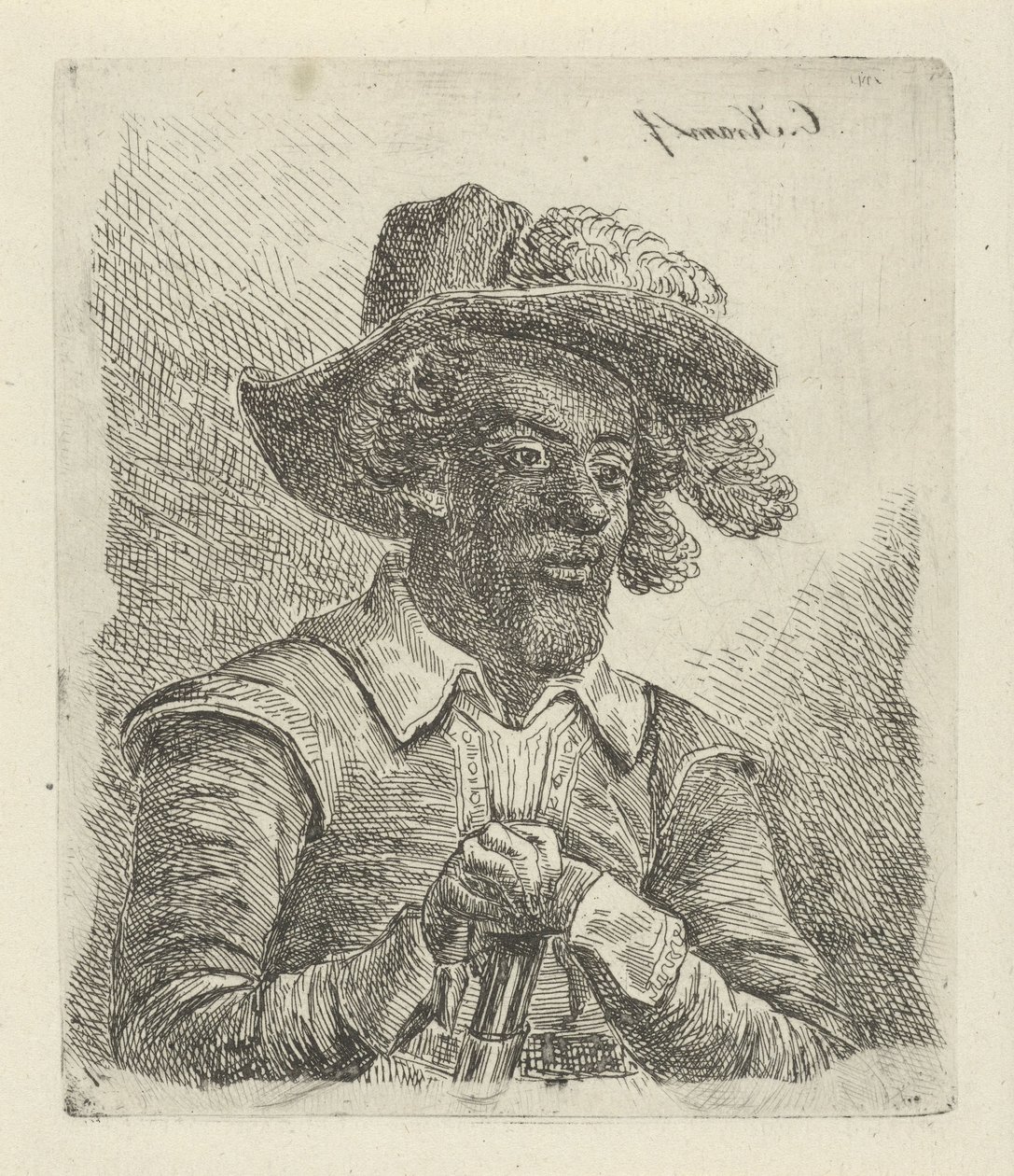 wojownik autorstwa Christiaan Kramm
