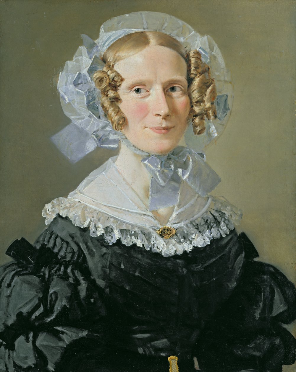 Emilie Kessel (1800-53) 1839 autorstwa Christian Albrecht Jensen