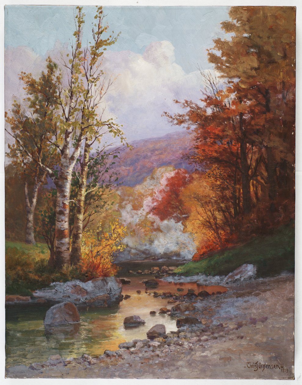 Jesień w Berkshires, ok. 1919 autorstwa Christian Jorgensen