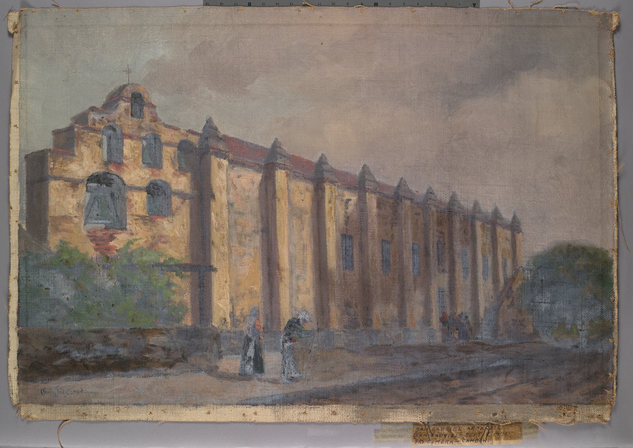 San Gabriel, ok. 1885-95 autorstwa Christian Jorgensen