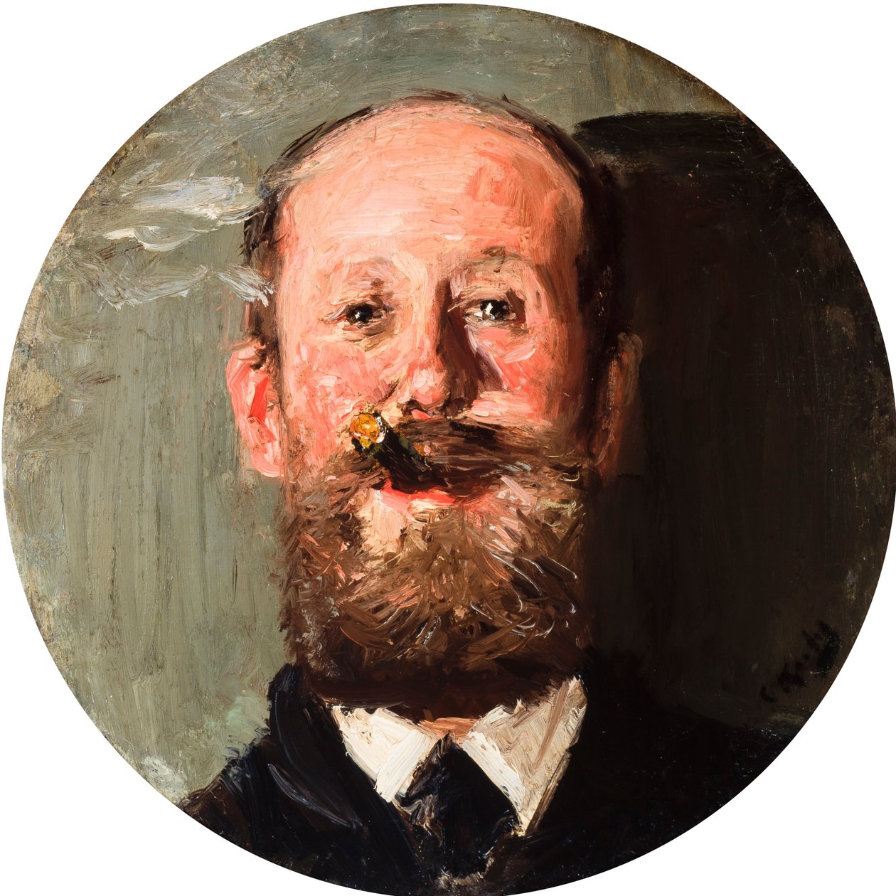 Degn Brøndum autorstwa Christian Krohg
