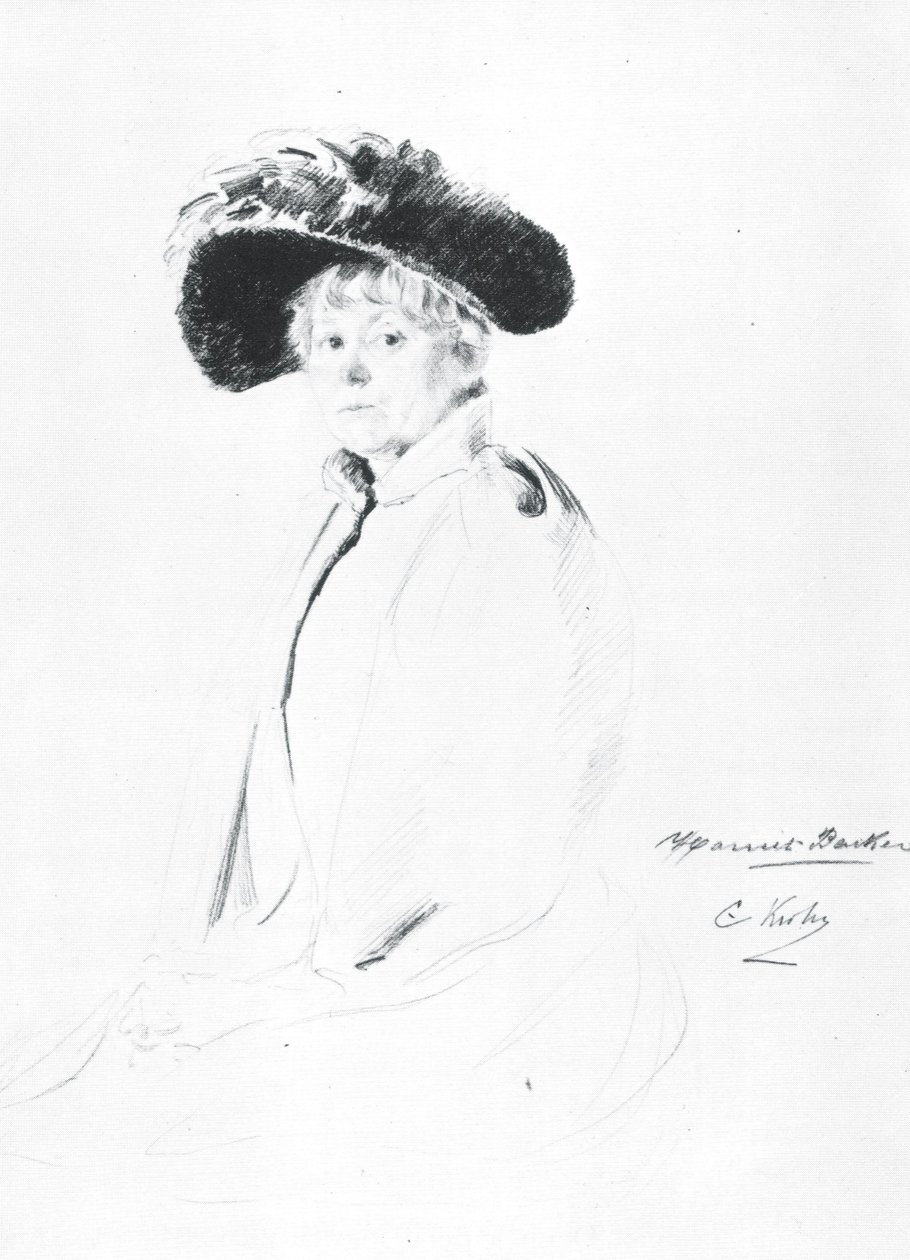 Wspierająca Harriet autorstwa Christian Krohg